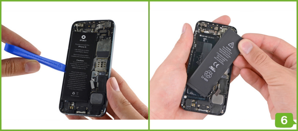 Changer la batterie de votre Apple iPhone 5 I LaPommeDiscount